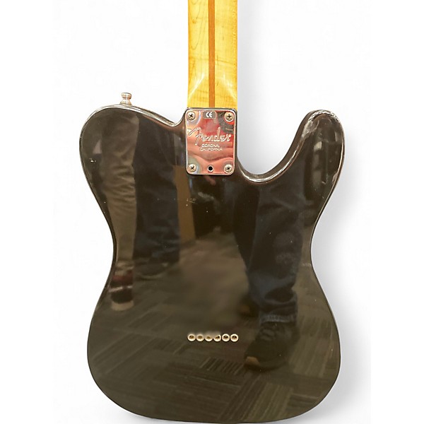 Used 1999 Fender American Standard Telecaster Black Solid Body Electric Guitar
