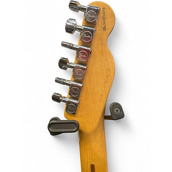 Used 1999 Fender American Standard Telecaster Black Solid Body Electric Guitar