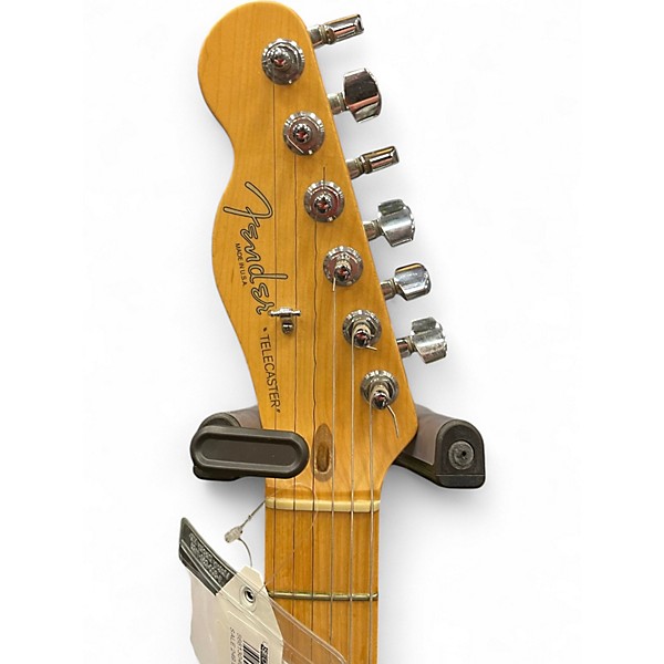 Used 1999 Fender American Standard Telecaster Black Solid Body Electric Guitar