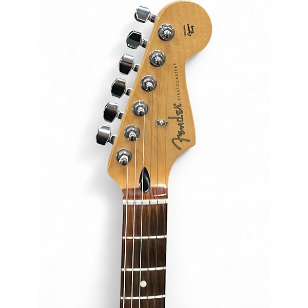 Used Fender LTD SPECIAL PLAYER STRATOCASTER HSS Red Solid Body Electric Guitar