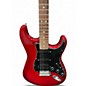 Used Fender LTD SPECIAL PLAYER STRATOCASTER HSS Red Solid Body Electric Guitar