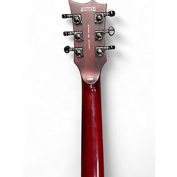 Used Ltd EC401QM Red Solid Body Electric Guitar