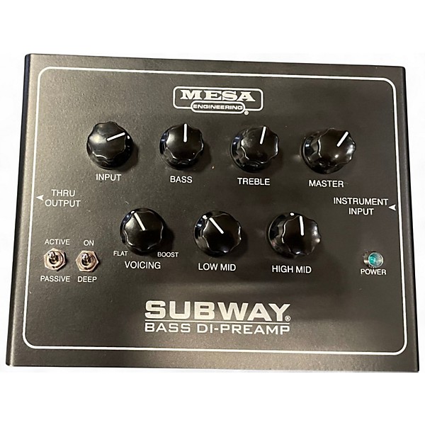 Used MESA/Boogie SUBWAY BASS DI-PREAMP Direct Box