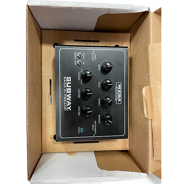 Used MESA/Boogie SUBWAY BASS DI-PREAMP Direct Box