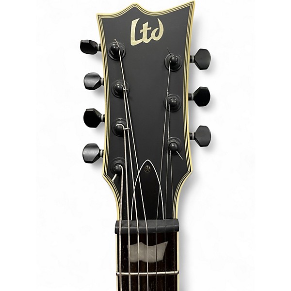 Used ESP EC407 Black Solid Body Electric Guitar