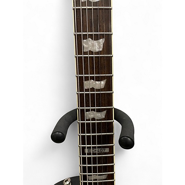 Used ESP EC407 Black Solid Body Electric Guitar