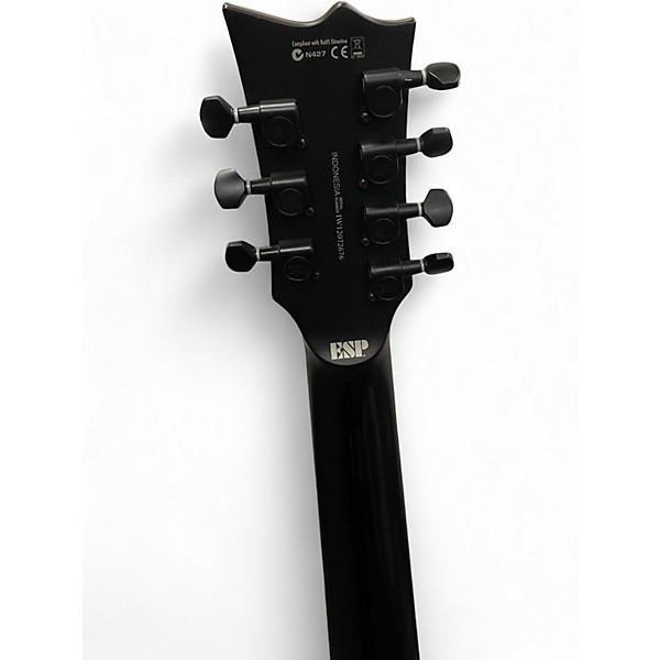Used ESP EC407 Black Solid Body Electric Guitar