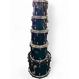 Used Pearl 5 Piece Prestige Session Select  Turquoise Drum Kit