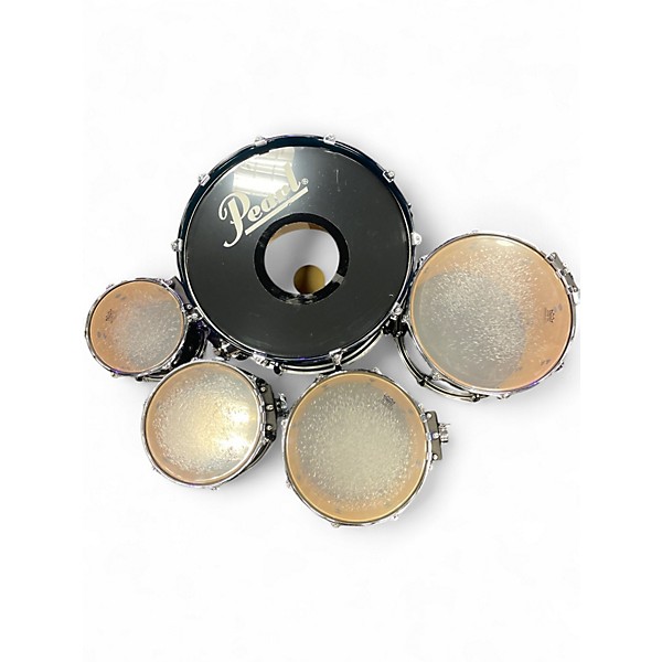 Used Pearl 5 Piece Prestige Session Select  Turquoise Drum Kit