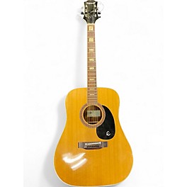 Used Epiphone FT-150 Natural Acoustic Guitar