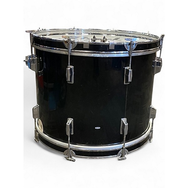 Used Pearl 4 Piece Export shell pack Black Drum Kit