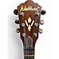 Used Washburn hb 32 Walnut Hollow Body Electric Guitar