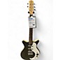 Used Danelectro DC3 Silver Sparkle Solid Body Electric Guitar