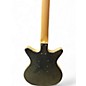 Used Danelectro DC3 Silver Sparkle Solid Body Electric Guitar
