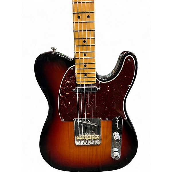 Used Fender American Professional II Telecaster 2 Tone Sunburst Solid Body Electric Guitar