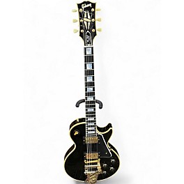 Used Gibson 57 Les Paul Custom Wildwood Spec Ebony Solid Body Electric Guitar
