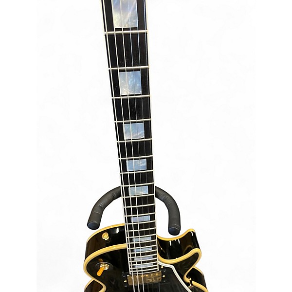 Used Gibson 57 Les Paul Custom Wildwood Spec Ebony Solid Body Electric Guitar