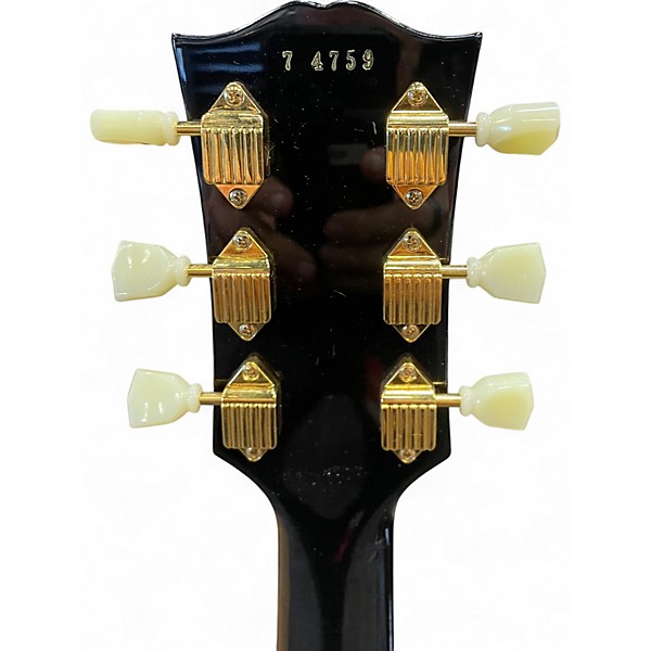 Used Gibson 57 Les Paul Custom Wildwood Spec Ebony Solid Body Electric Guitar