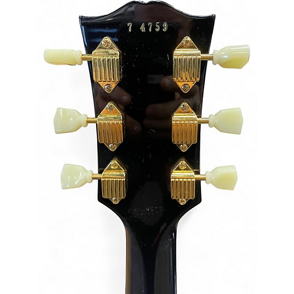 Used Gibson 57 Les Paul Custom Wildwood Spec Ebony Solid Body Electric Guitar