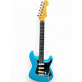 Used Fender American Professional II Stratocaster miami blue Solid Body Electric Guitar