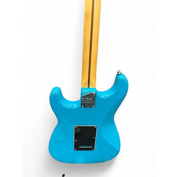Used Fender American Professional II Stratocaster miami blue Solid Body Electric Guitar