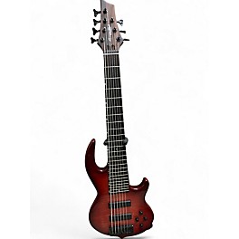 Used Conklin Guitars GT-7 7-String Crimson Red Trans Electric Bass Guitar