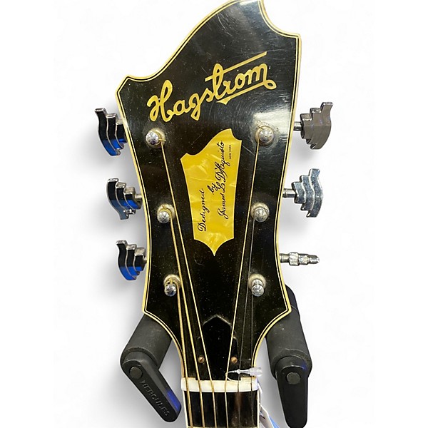 Used Hagstrom D'Aquisto 2 Color Sunburst Hollow Body Electric Guitar