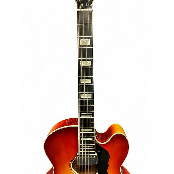 Used Hagstrom D'Aquisto 2 Color Sunburst Hollow Body Electric Guitar