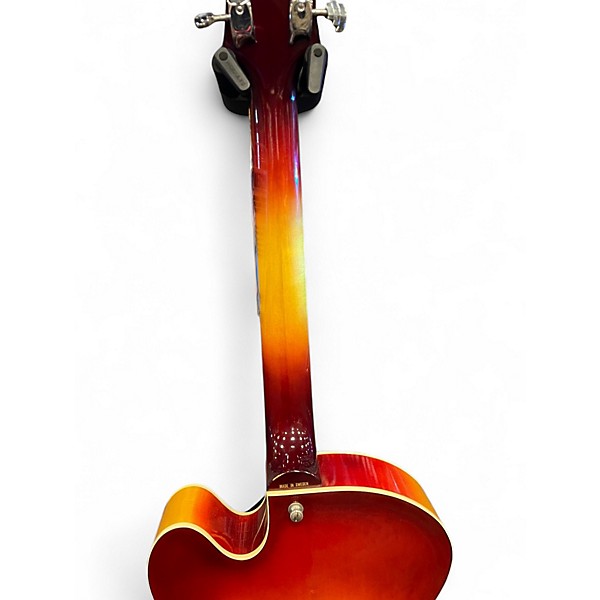 Used Hagstrom D'Aquisto 2 Color Sunburst Hollow Body Electric Guitar