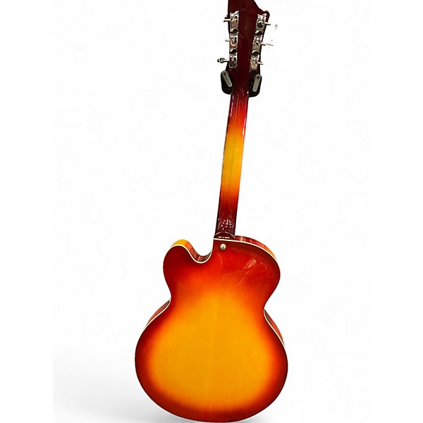 Used Hagstrom D'Aquisto 2 Color Sunburst Hollow Body Electric Guitar