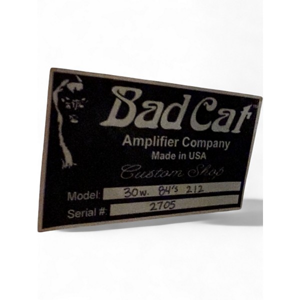 Used Badcat Custom Shop Tube Guitar Combo Amp