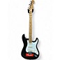 Used Fender Player Stratocaster Black Solid Body Electric Guitar thumbnail