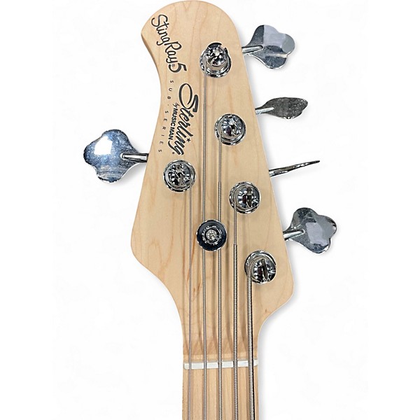 Used Sterling by Music Man LH Stingray5 2 Tone Sunburst Electric Bass Guitar