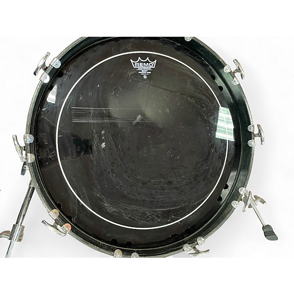 Used Ludwig 4 Piece Classic Maple GREY Drum Kit