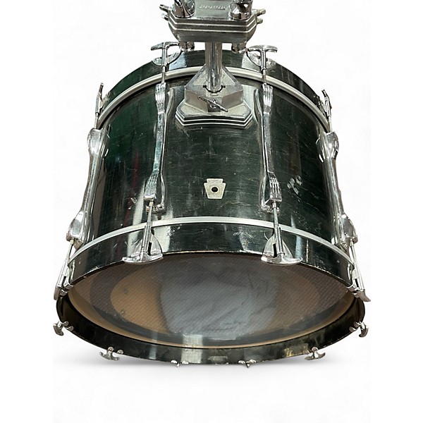 Used Ludwig 4 Piece Classic Maple GREY Drum Kit