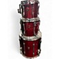 Used Premier 4 Piece Made is Englad Wine Red Drum Kit