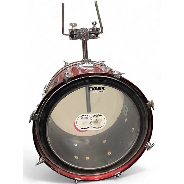Used Premier 4 Piece Made is Englad Wine Red Drum Kit