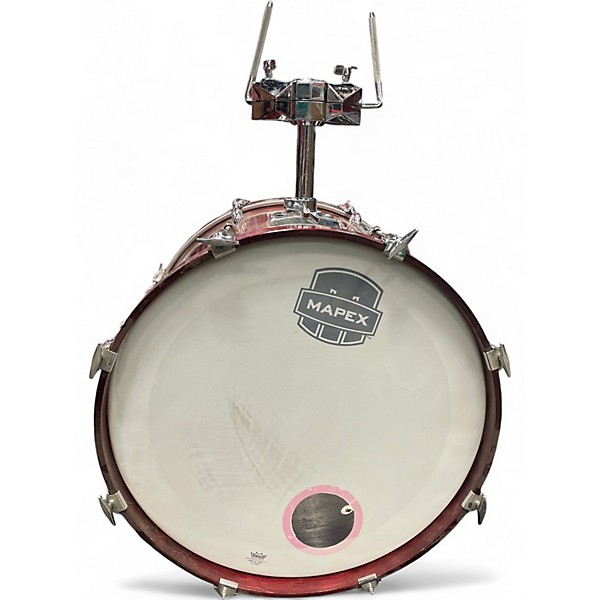 Used Premier 4 Piece Made is Englad Wine Red Drum Kit