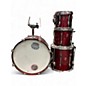 Used Premier 4 Piece Made is Englad Wine Red Drum Kit