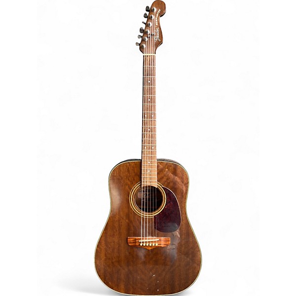 Used Fender Newporter II Natural Acoustic Guitar