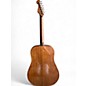 Used Fender Newporter II Natural Acoustic Guitar