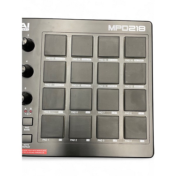 Used Akai Professional MPD218 MIDI Controller