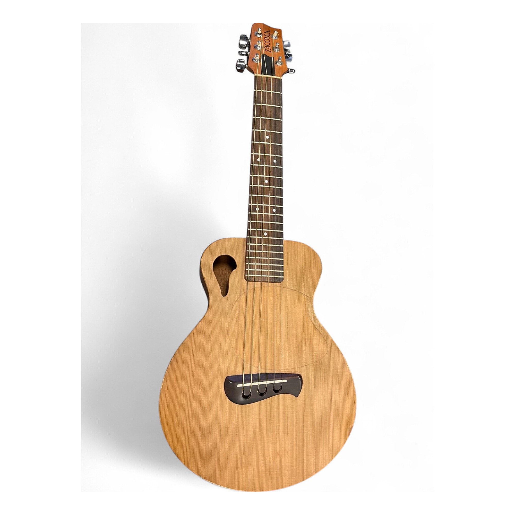 Used Tacoma P-1 Natural Acoustic Electric Guitar Natural | Guitar