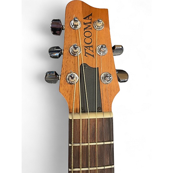 Used Tacoma P-1 Natural Acoustic Electric Guitar
