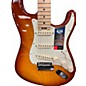 Used Fender American Elite Stratocaster Honey Burst Solid Body Electric Guitar
