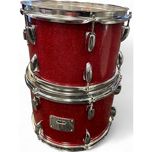 Used Miscellaneous 4 Piece 1960S MIJ DRUMSET RED SPARKLE Drum Kit