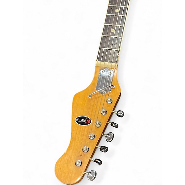 Used Kingston Teisco 3 Color Sunburst Hollow Body Electric Guitar