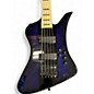 Used Jackson Dave Ellefson Signature Kelly Bird 5 String Blue Stripe Electric Bass Guitar