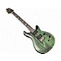 Used PRS SE SWAMP ASH SANDBLASTED LTD GREEN Solid Body Electric Guitar