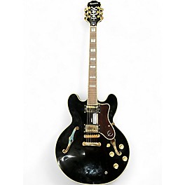 Used Epiphone Sheridan II Pro Ebony Hollow Body Electric Guitar